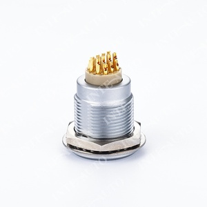 Connecteur électrique circulaire 4 broches Fgg19, contacts mâle-femelle, série Fgg Egg 00S - 3S, connecteur de câble Push-Pull - Product Image 2
