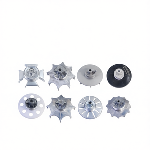 Polea Universal para Lavadora, Aspas de Ventilador de Aleación de Aluminio, Disco de Enfriamiento del Motor, Pieza del Motor - Product Image 2