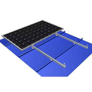 Support de montage de toit en étain <span class=keywords><strong>solaire</strong></span> pour structure de joint de support de toit en métal photovoltaïque avec crochet de <span class=keywords><strong>fixation</strong></span> pour le serrage de toit de l'abri de voiture - Product Image 4