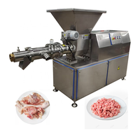 Machine de séparation d'os de viande de poulet à haute productivité/séparateur d'os de poulet/séparateur d'os de viande de lapin