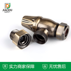 Jiaodu Brass <b>Thermostatic</b> Valve For Heating System High Quality Manual <b>Control</b> Water Flow Regulation Standard Top Cover - Product Image 4