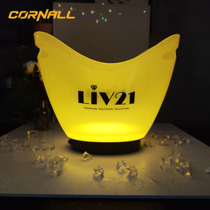 ถังน้ำแข็งไฟ <span class=keywords><strong>LED</strong></span> 7 สี ถังแช่เครื่องดื่ม ถังน้ำแข็ง 10 ลิตร พร้อมไฟ <span class=keywords><strong>LED</strong></span> - Product Image 6