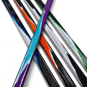 <span class=keywords><strong>Palo</strong></span> <span class=keywords><strong>de</strong></span> hockey sobre hielo azul y negro 100% fibra <span class=keywords><strong>de</strong></span> carbono, punto <span class=keywords><strong>de</strong></span> impacto bajo, estándares <span class=keywords><strong>de</strong></span> competición, para adolescentes/principiantes - Product Image 3