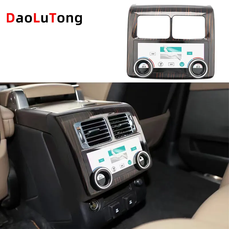 LCD İklim klima kontrol paneli için Land Rover Range Rover Vogue 2013-2016 arka AC dokunmatik ekran dijital küme