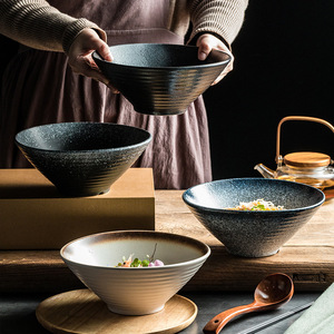 Vajilla de Cerámica para Restaurante Japonés y Coreano, Tazón de Gres para Ramen, Fideos Udon - Product Image 4