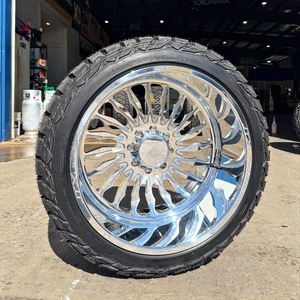 Rines Forjados KYKY 8x170 8x180 para Camionetas, 22X12 24X12 24X14 26X14 28X16, para Ford GMC Sierra 1500 2500 3500 - Product Image 1