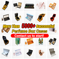 Vente en gros d'usine, boîte de parfum miniature de 10 ml de couleur rose avec logo personnalisé, ensemble d'échantillons, coffret cadeau de luxe pour la vente au détail