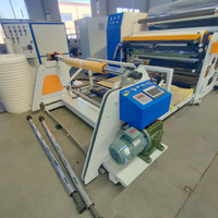 Combinaison protectrice Machine de revêtement de bande bleue Machine de stratification de tissu EVA Machine de revêtement adhésif thermofusible à colle EVA