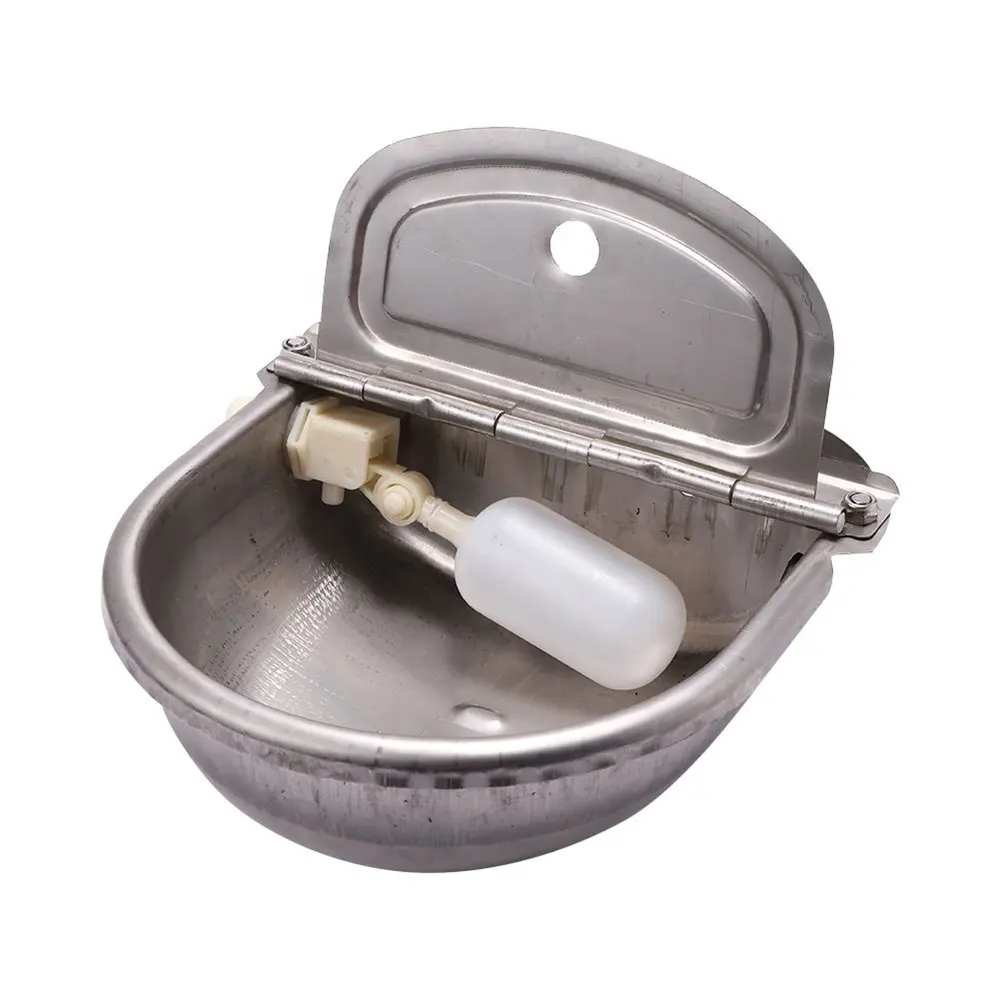 Automatic Pig Sheep Water Bowl Farm Animal Feeding Water Bowl Dispenser Plastic Drinking Trough Livestock Supply for Piglet Cattle Dogs 