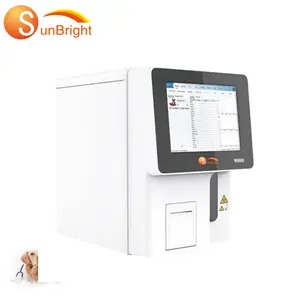 Medical veterinary hematology analyzer factory price 3-part auto hematology analyze for vet animals