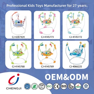 Chengji multifonctionnel bébé chaise de saut drôle en plastique électrique musical trotteur enfant en bas âge réglable sécurité bébé chaise de saut - Product Image 6