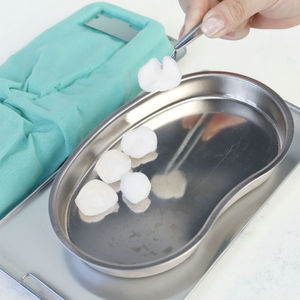 Bolas de algodón esterilizadas de primera calidad para uso médico-100% hisopos de <span class=keywords><strong>alcohol</strong></span> natural para primeros auxilios y cuidado de <span class=keywords><strong>heridas</strong></span> (5 uds./bolsa) - Product Image 2