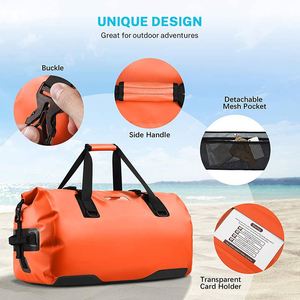 Bolsa de lona impermeable multiusos con salida de drenaje y bolsa de malla extraíble <span class=keywords><strong>para</strong></span> canotaje, pesca, ciclismo, viajes al aire libre - Product Image 2