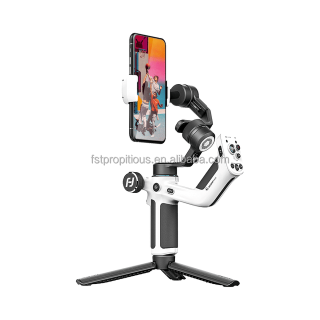 Stocks Feiyu Scorp Mini P 3-Axis Gimbal Stabilizer Handheld Anti-shake Smartphone Stabilizer APP Remote Object Tracking Gimbal