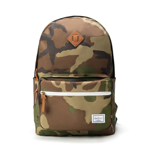 For Vintage Canvas Rucksack Stylish Hiking <b>Backpack</b> Zipper <b>Large</b> Capacity Arcuate Shoulder Strap Outdoor Travel <b>Backpack</b> - Product Image 1