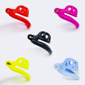 FRRK Mini taille: Micro <span class=keywords><strong>cage</strong></span> à bite en résine, dispositif de <span class=keywords><strong>chasteté</strong></span> masculine en résine Super Small <span class=keywords><strong>Cage</strong></span> Men,sissy chastity <span class=keywords><strong>cage</strong></span> boy bondage set faak - Product Image 2