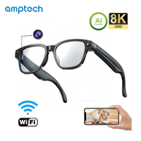 Gafas Inteligentes con IA 2026, con Cámara de 800w Píxeles, Transmisión en Vivo HD, Traducción Telefónica, Batería de Larga Duración, Control Táctil