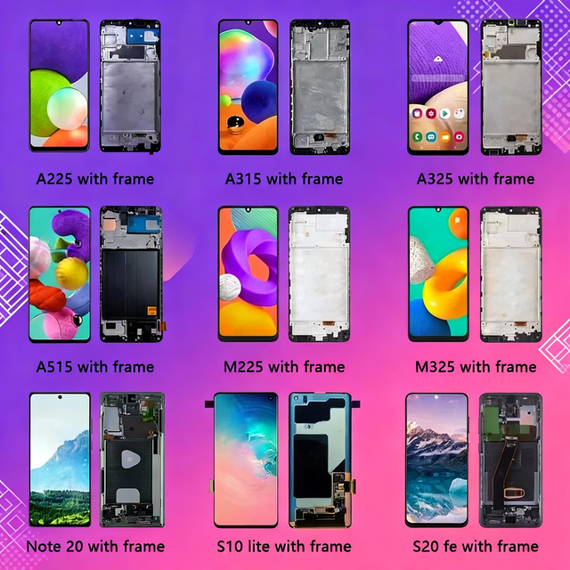 For S20 Ultra G998 Mobile Phone OLED LCD 6.6" Display Screen Replacement Parts with 1 Year Warranty for