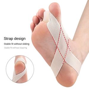Chaussure respirante <span class=keywords><strong>pour</strong></span> orthèse de pouce <span class=keywords><strong>Valgus</strong></span> unisexe de jour et de nuit <span class=keywords><strong>pour</strong></span> gros os de pied séparateur d'orteils en tissu de ceinture de tension - Product Image 2