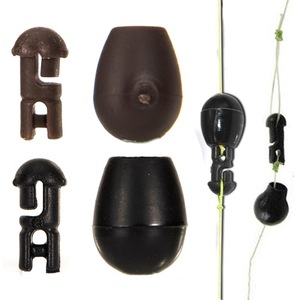 Haute qualité 0.2g 0.3g accessoires de pêche à la carpe méthode de changement rapide chargeur ligne perles support Terminal attirail leurres appâts - Product Image 3