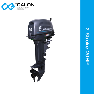 Moteur <span class=keywords><strong>hors</strong></span>-<span class=keywords><strong>bord</strong></span> marin à essence Calon Gloria compact et puissant, <span class=keywords><strong>2</strong></span> temps, 20 ch, démarrage manuel <span class=keywords><strong>ou</strong></span> électrique pour la pêche - Product Image 4