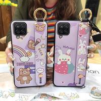 Coque de Téléphone Mignonne Anime pour Samsung Note 9, Étui Femme avec Cordon pour iPhone, Sacs pour Téléphone Mobile pour Samsung A12 5G