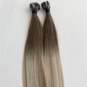 Prix d'usine 2026, Confortable à porter, Petit connecteur à pointe plate # SCAN Cheveux vierges 100% double épaisseur pour salon - Product Image 1