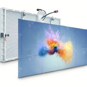 JunChen Publicité P3.91 Led Écran Holographique Transparent Centre Commercial Intérieur Vidéo Mur Intérieur Adhésif Led Film Polychrome - Product Image 3