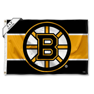 High Quality NHL <b>Flag</b> Custom Printed 3x5ft 100% Polyester Double Sided Boston Bruins <b>Flag</b> - Product Image 2