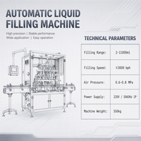 Machine de remplissage automatique certifiée CE à quatre têtes servo, 4 buses, pour liquides visqueux, pâtes, sauces, lotions et huiles