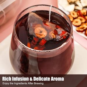 Tè Naturale per il Potenziamento Maschile, Salute dei Reni ed Energia, Tè dei Cinque Tesori con Ginseng e Polvere di Maca - Product Image 3
