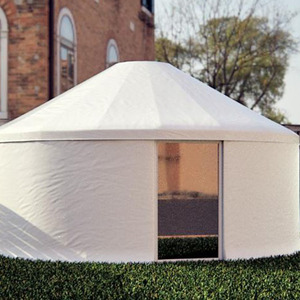 Chinesische Luxus-Glamping-Jurte aus Holz im modernen Design – Neuheit für die Mongolei - Product Image 6