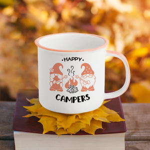 Juego de Tazas de Café de Cerámica con Logotipo Personalizado, Estilo Retro Vintage, para Acampar al Aire Libre, con Diseño Moteado Clásico - Product Image 5