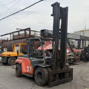 Chariot élévateur diesel d'occasion à transmission automatique 2,5/3/4/5/7/8/10/15/16/25/30 tonnes, capacité 8 tonnes, modèles FD80 FD100 - Product Image 1