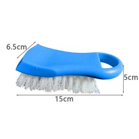 Ecoclean Factory Direct Petite brosse de nettoyage en plastique pour chaussures, sols, portes de voiture et salles de bain