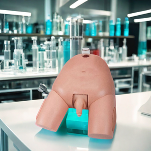 Modelo de entrenamiento de punción de vejiga masculina de PVC avanzado DARHMMY para enfermería de Ciencias Médicas en hospitales y escuelas - Product Image 3
