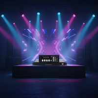 Contrôleur de liaison intelligent amplificateur de puissance métal CD DVD USB MP3 FM SD mixeur FM radio 60D