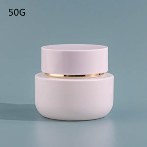 Frasco de vidrio de contenedor de vidrio de MOQ bajo para el cuidado personal de la piel Frasco de vidrio blanco claro de 50g con tapa - Product Image 6