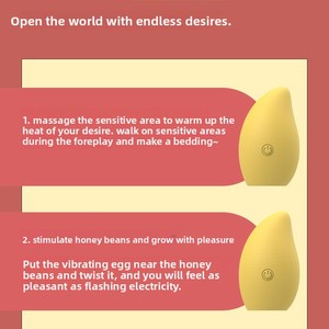 Nuevo diseño fruta amarilla vibrador Magon limón vibradores huevo masturbación próstata masajeador de senos estimulador de clítoris juguetes sexuales - Product Image 3