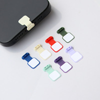 Protection anti-poussière en silicone pour port USB-C de téléphone, bouchon de protection pour port de charge Type C, couvercles anti-poussière