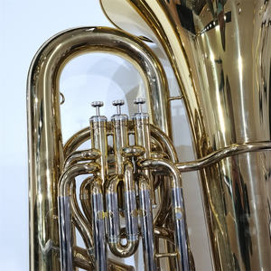 Système de compensation de cloche de 490mm Instruments professionnels en laiton pour <span class=keywords><strong>tuba</strong></span> Sib à vendre - Product Image 2