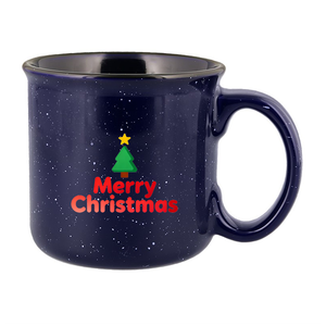 Alta Qualità 13 Once Tazza da Campeggio in Ceramica Maculata con Logo Personalizzato - Product Image 1