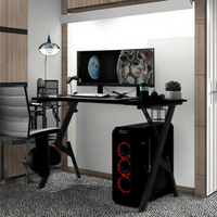 Conception de PC personnalisé Bureau de bureau de jeu à domicile Bureau de bureau bon marché pour les joueurs