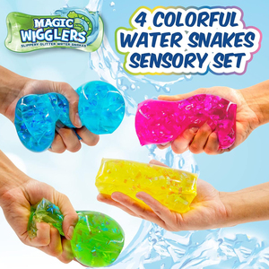 Squishy Sensorial Fidget Tubo Escorregadio Tricky Água Snakes Truque Stress Água Wiggler Brinquedos Mágicos Wigglers Água <span class=keywords><strong>Snake</strong></span> Fidget <span class=keywords><strong>Toy</strong></span> - Product Image 2