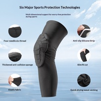 Genouillères et Coudières de Compression Rembourrées Personnalisées pour Enfants et Jeunes, Respirantes, Anti-Collision, en Polyester, Fermeture Magnétique, Séchage Rapide, pour le Sport