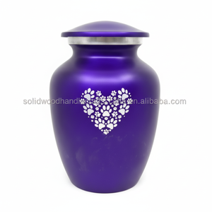 Urnes funéraires en laiton pour chats et chiens Urnes funéraires commémoratives pour animaux de compagnie pour cendres de chat et de chien Urnes en gros à bas prix - Product Image 1