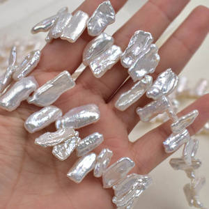 Perlas de Agua Dulce Barrocas Irregulares de Zhuji, 28 Agujeros, Perlas de Pétalo Dispersas, Coloridas, Ligeras, para Manualidades - Product Image 2