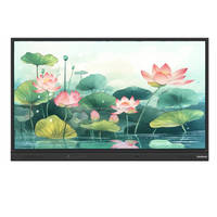 Pantalla táctil LCD interactiva inalámbrica portátil de 98 pulgadas Panel inteligente para educación y salas de reuniones con certificación ROHS