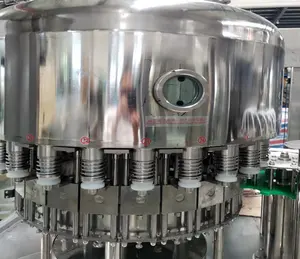 Komplettab automatische 330 ml 500 ml Kunststoff Pet-Flaschen Mineral Trinkwasser-Abfüllmaschine