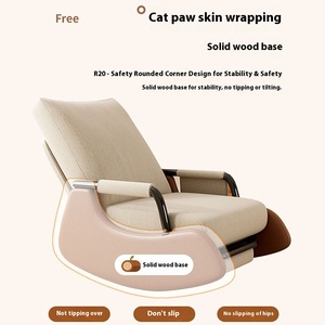 <span class=keywords><strong>Cómodo</strong></span> Sofá Mecedora Reclinable Individual para Adultos para Sala de Estar y Balcón Muebles para el Hogar de Ocio - Product Image 3